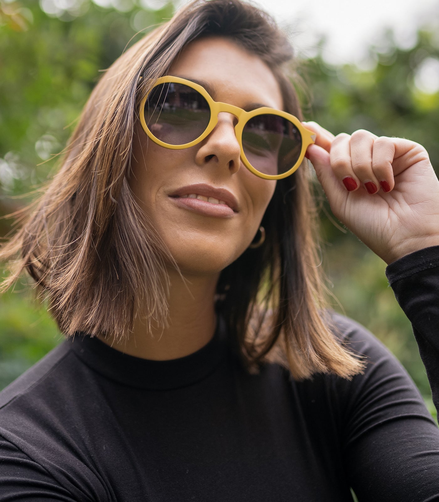 Yellow sunglasses 2024 for women