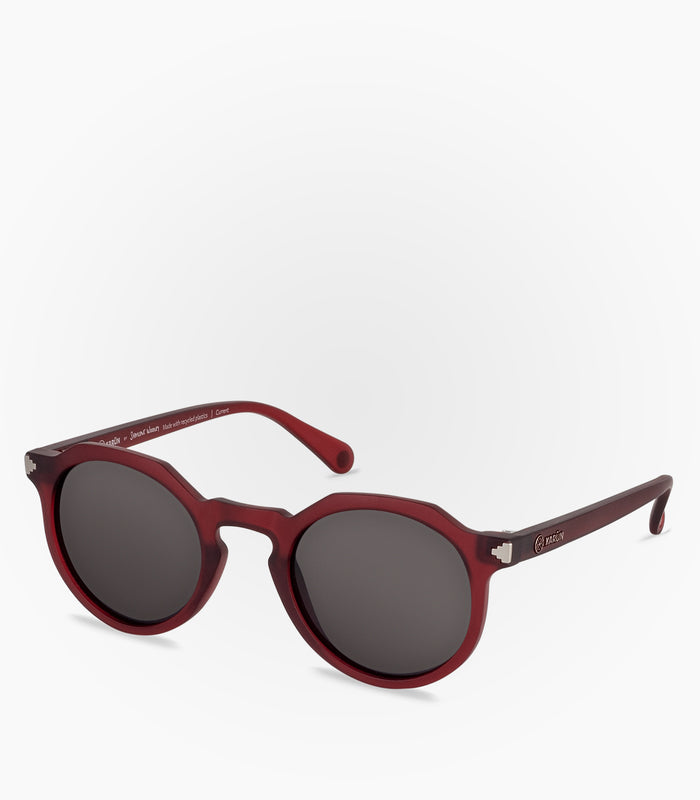 Dark Yellow-Red reflective mirror lens – Locs Sunglasses