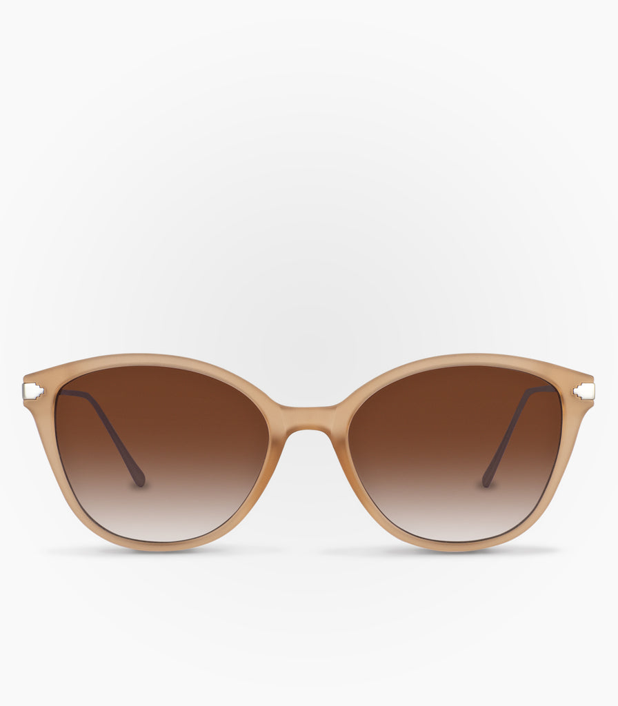Hail Toasted Almond sunglasses front view picture